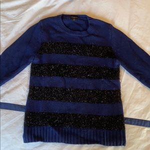 Embellished crew neck sweater